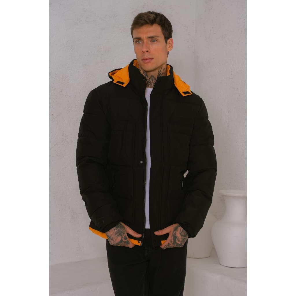 Bobojaco Jaqueta Masculino Moda Com Capuz Novo Jovem Continue Quente Aquecido Corta Vento