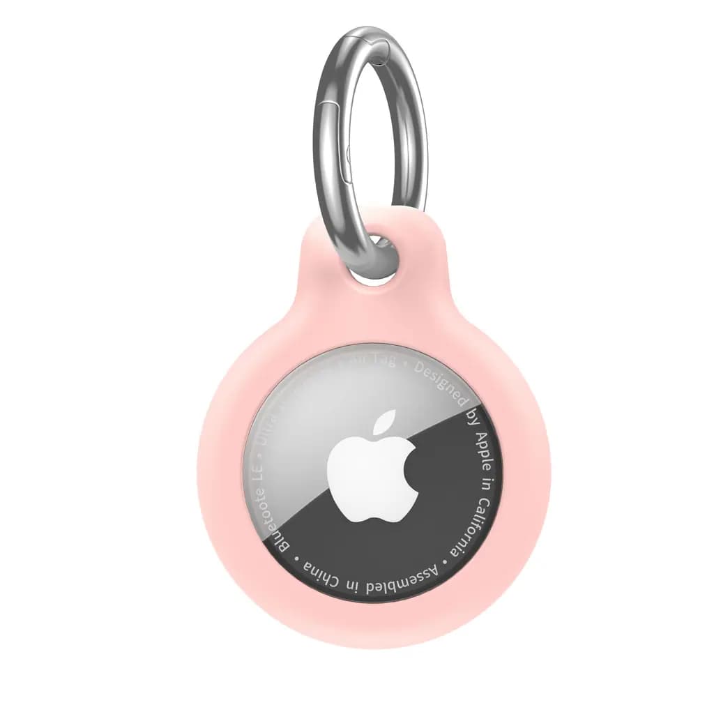 Capinha Protetora Silicone Macia para AirTag, Anti Queda, Anti Perda, Resistente a água, Apple