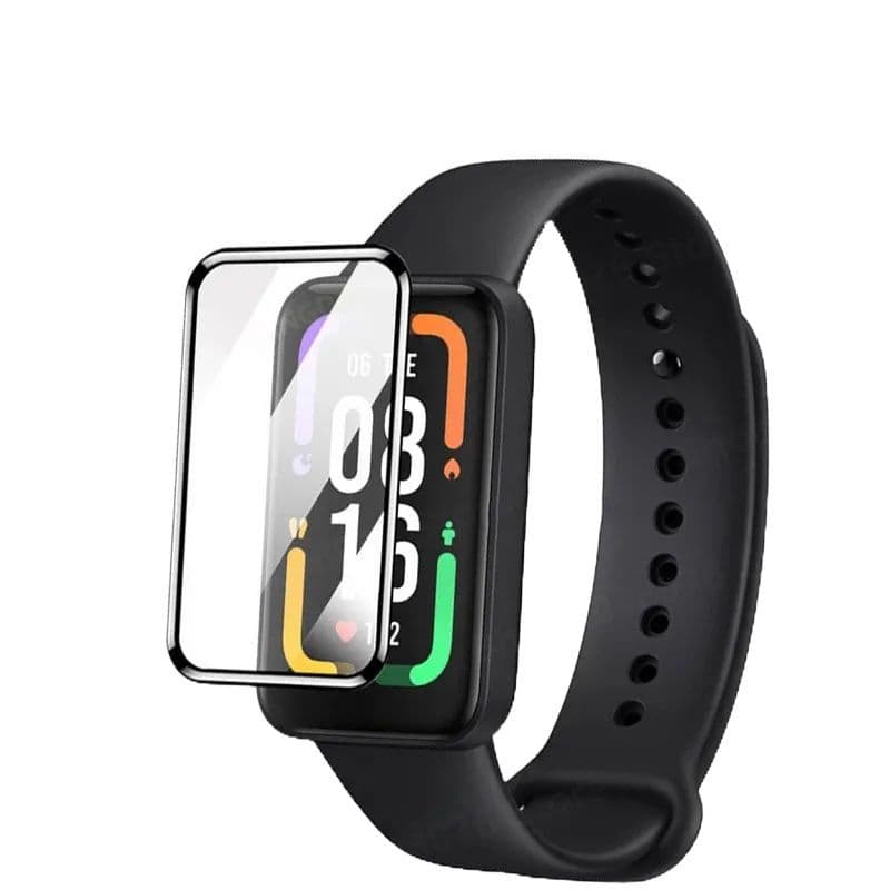 Película 3D Gel Curva Borda Ou TPU Gel Smartwatch Redmi Band Pro