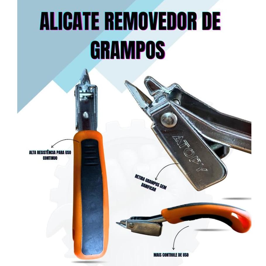 Alicate Sacador De Grampos Removedor Rápido Móveis Molduras