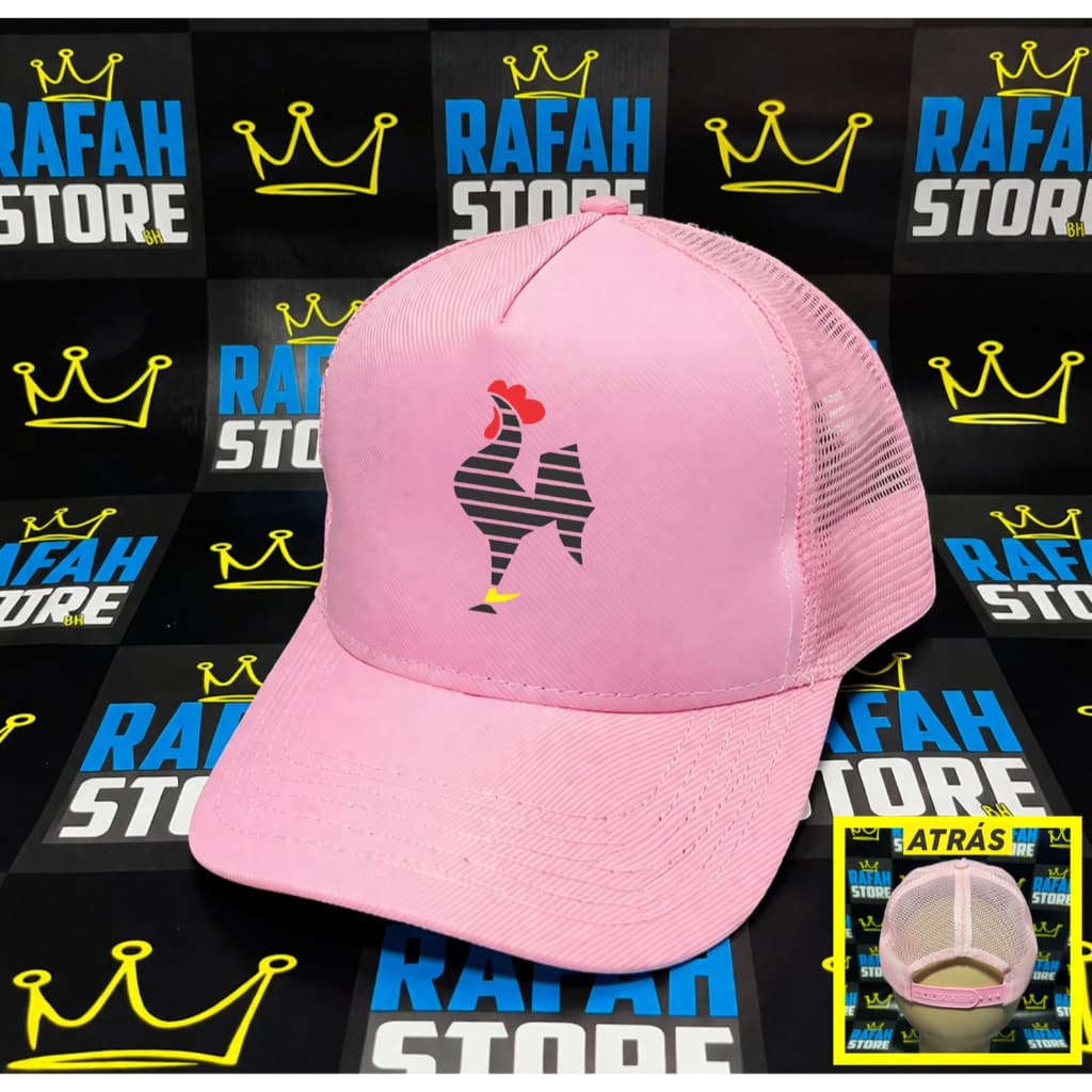 Boné Atlético Rosa - Boné Galo