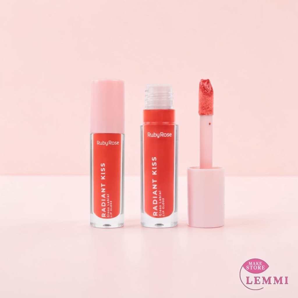 Gloss Labial Radiante Kiss - Ruby Rose HB L6400