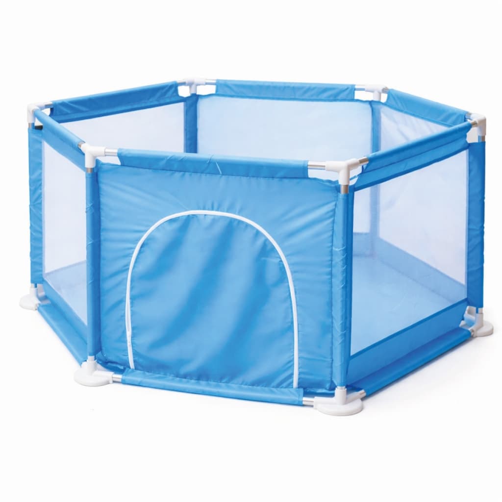 Cercadinho Bebê Infantil Chiqueirinho Criança Baby Bear cor:Azul;Tamanho:Pequeno