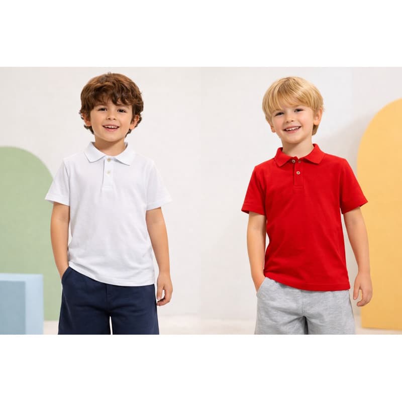 Camisa Polo Marlan 100% Algodão Menino Macia Promoção Única Oferta Macia Promoção Dia a Dia Passeio