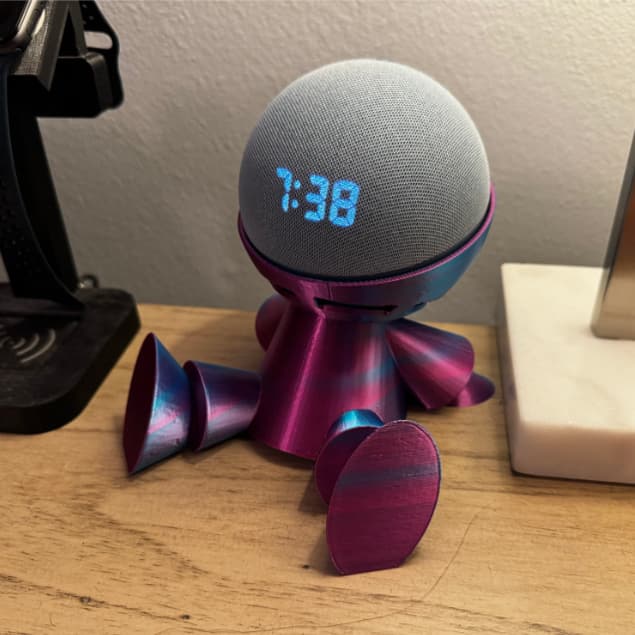 Suporte para Echo Dot 4 e 5 Alexa Robô Sentado