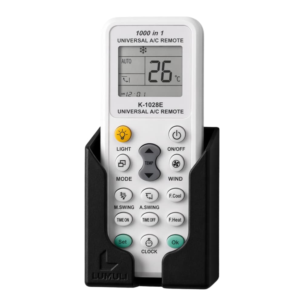 Suporte De Parede Porta Controle Remoto Universal Ar Condicionado Tv Ventilador - Fixar Dupla Face