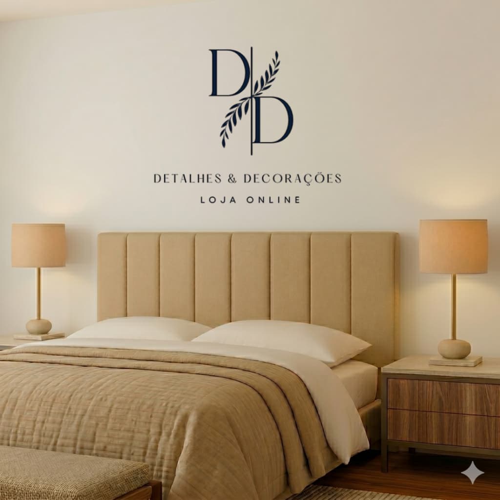 Kit Cabeceira De Cama Box Adesiva Estofada 60x20 - Decoração Rápida e Fácil - ENVIO IMEDIATO!!!