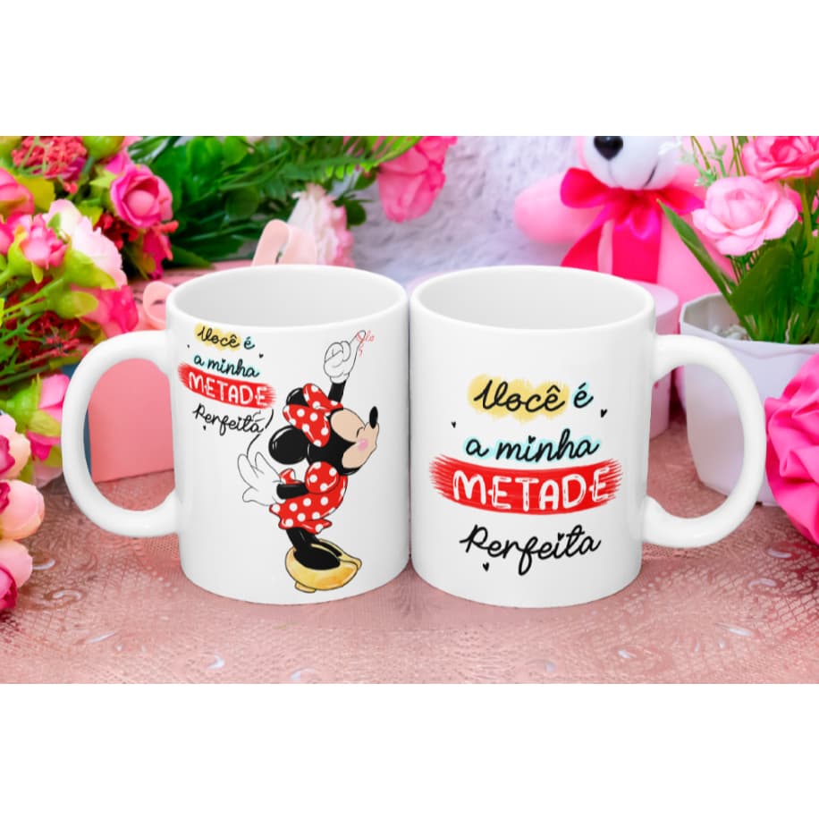 Caneca Personalizada MICKEY NAMORADOS APAIXONADOS