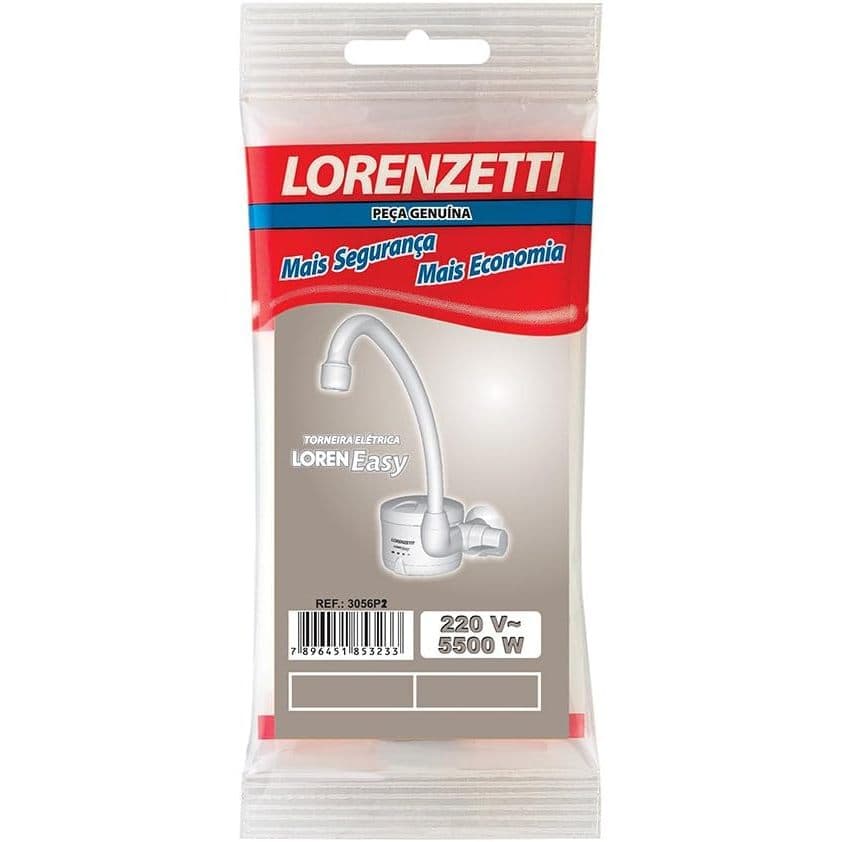 Resistência 220V 5500W Loren e 3056-P2, Lorenzetti, 7589085, Metal, Pequeno