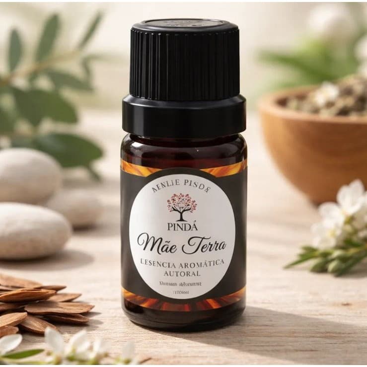 Essência Aromática Autoral- Mãe Terra 10ml Ateliê Pindá