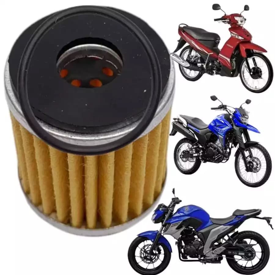Filtro De Óleo Yamaha Fazer 250 FZ25 Xtz 250 Lander 250 Tenere 250 Crypton 115 Mod Original