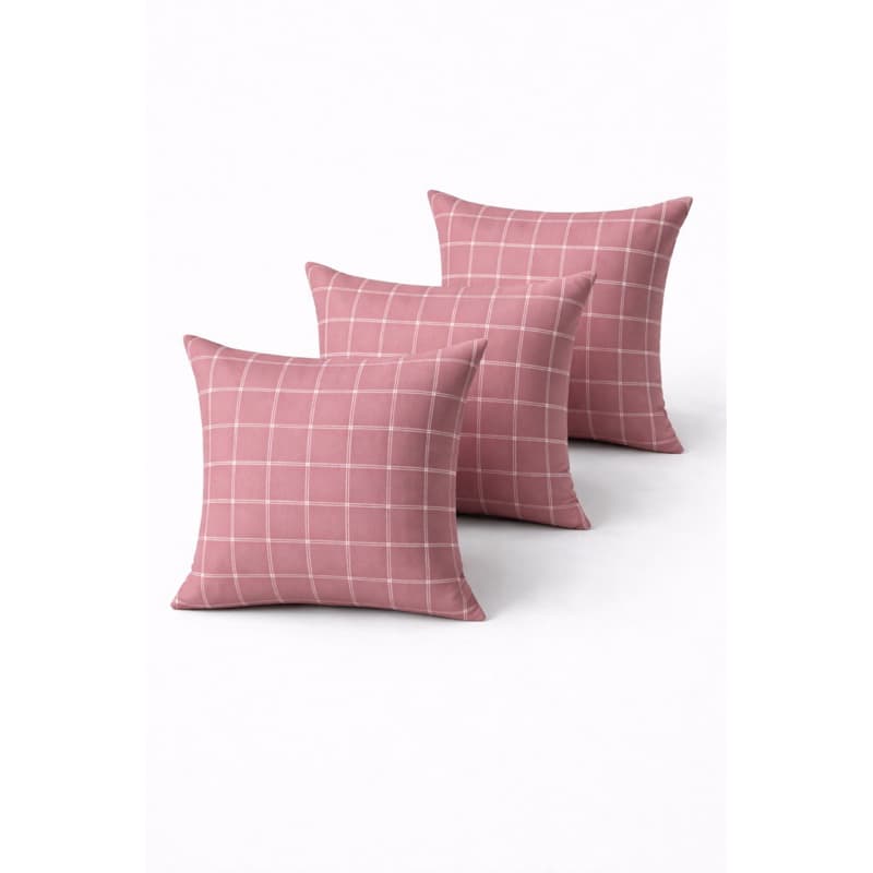 Kit 3 Capas para Almofadas Decorativas Infantis com Zíper 45X45