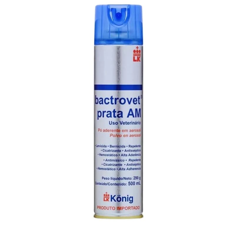 Bactrovet Spray Konig Prata Am - 500ml