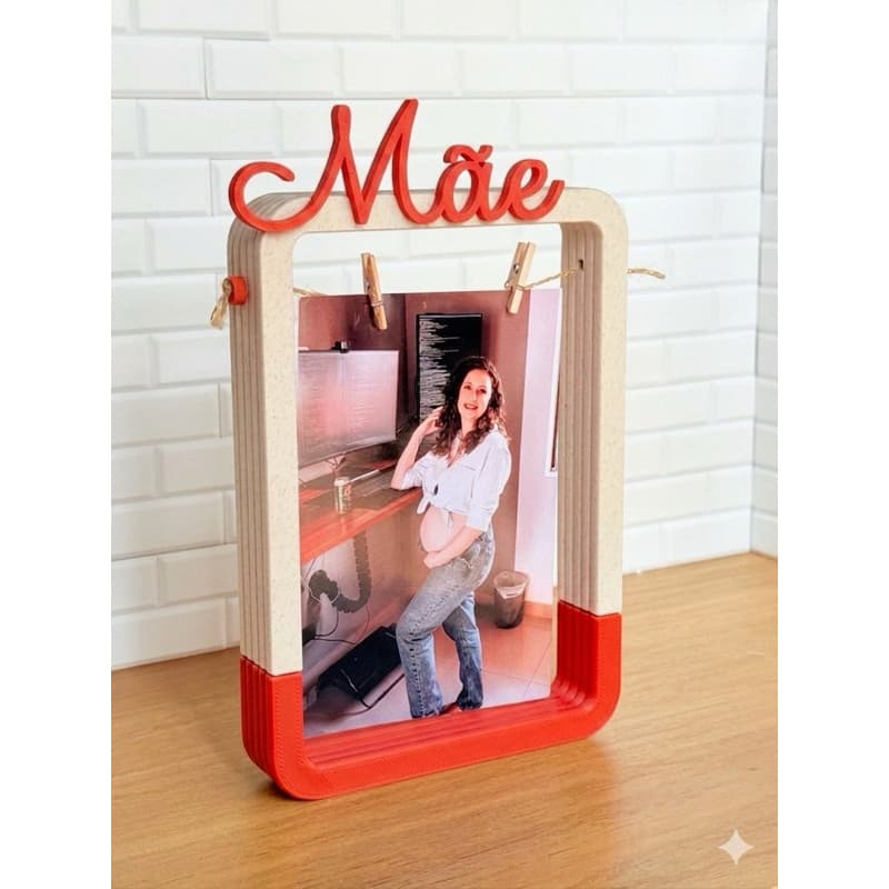 Porta Retrato Dia Das Mães, Presente de dia das mães personalizado.