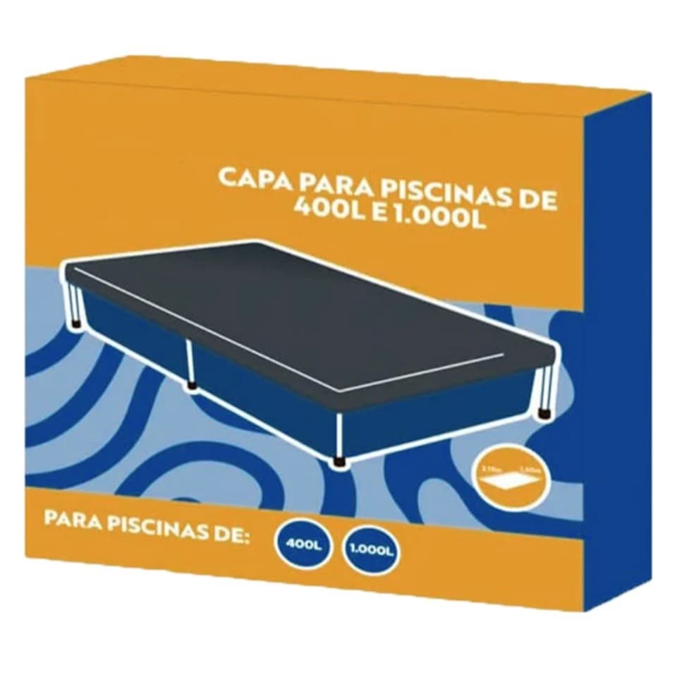 Capa Para Piscina 400, 1.000 e 3.000 Litros Infantil Universal