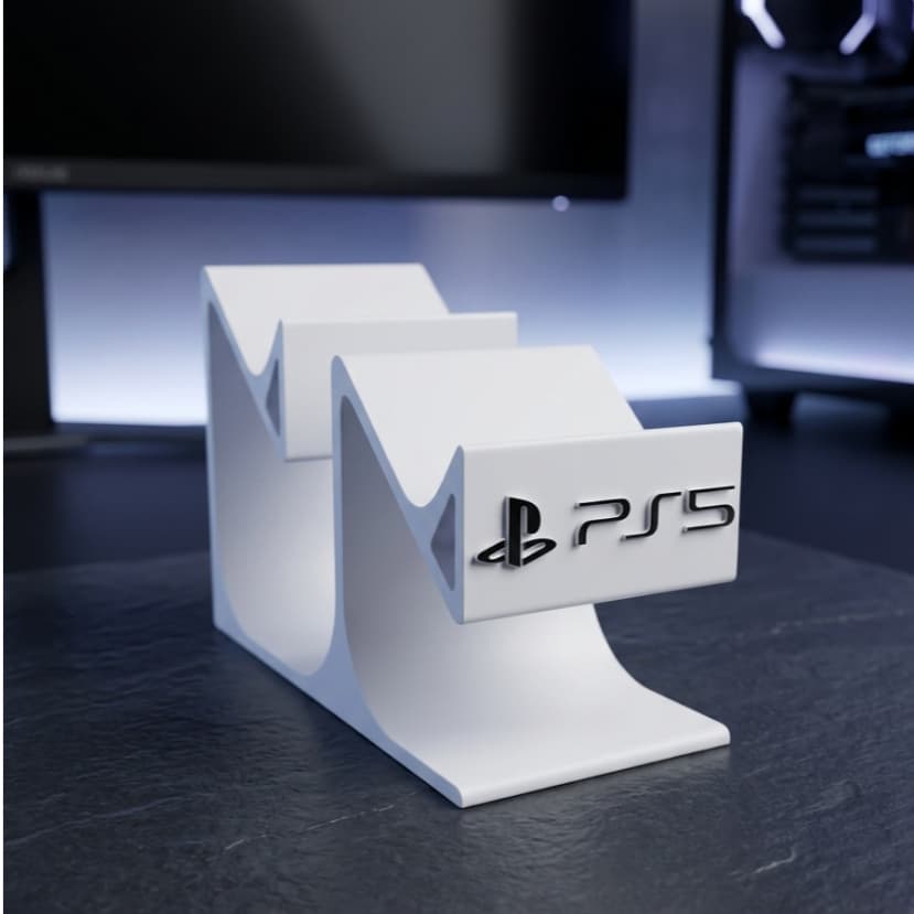 Suporte duplo para 2 controle PS5/ dualsense - Base Gamer