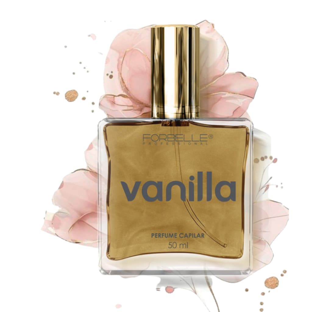 Perfume Capilar Vanilla Forbelle 50ml - Fragrância Gourmand Forbelle Professional