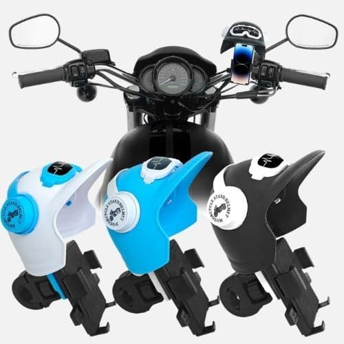 Suporte de Celular Para Moto Proteção de Telefone Capacete Motocicleta Bicicleta Navegação Elétrica