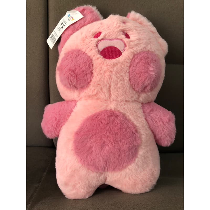 URSO DE PELÚCIA ROSA 30 CM