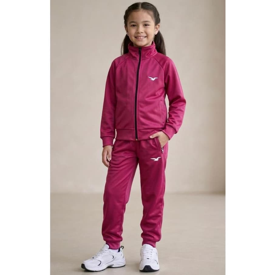 Conjunto Agasalho chimpa Infantil S/ Capuz Origin's Somos Fabricantes
