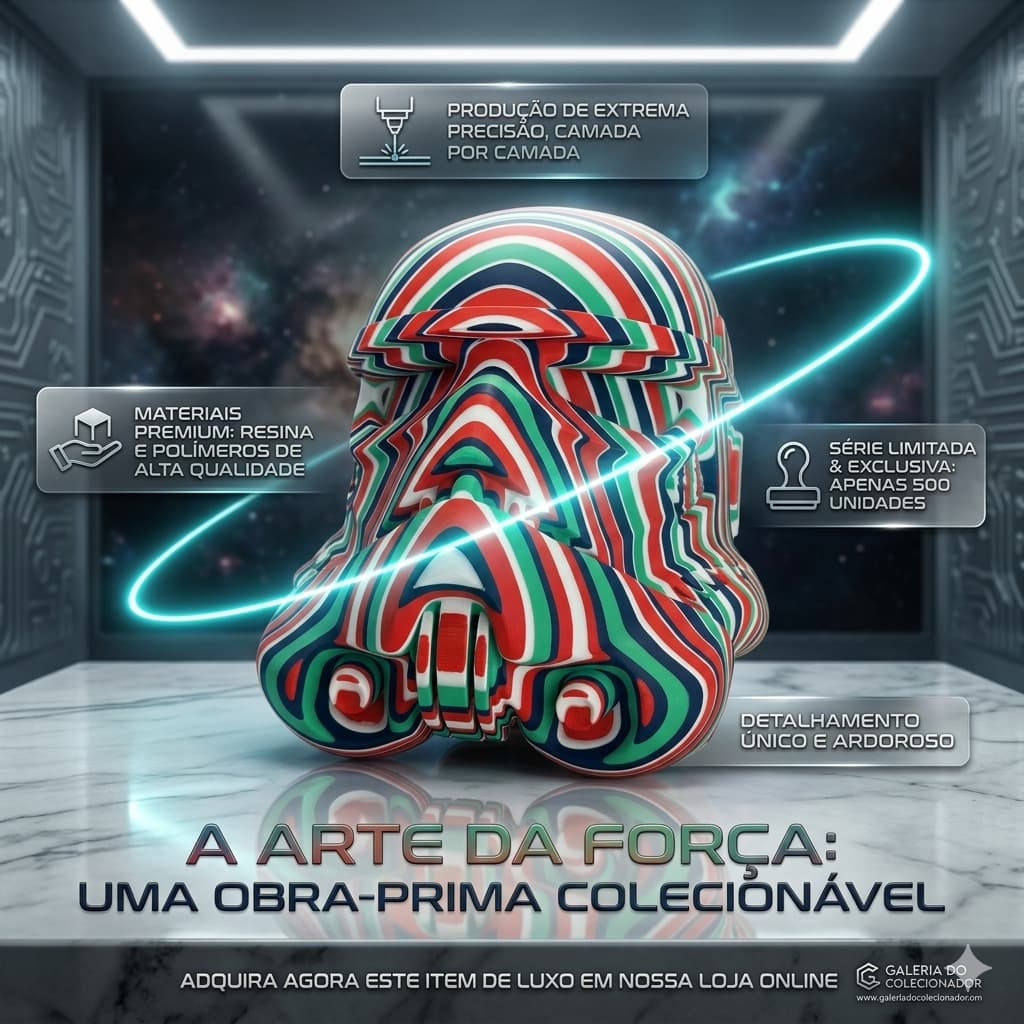 CAPACETE PSICODÉLICO ESTILO STORM – DECORAÇÃO IMPACTANTE E EXCLUSIVA