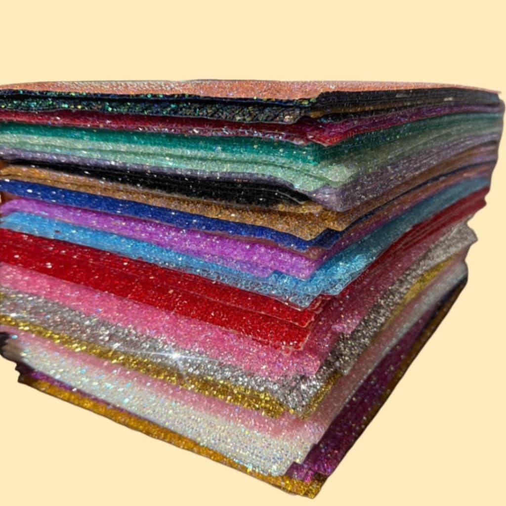 Manta Strass Termocolante Colorido 22x40cm – 22 Tiras 1cm | Brilho Premium para Artesanato