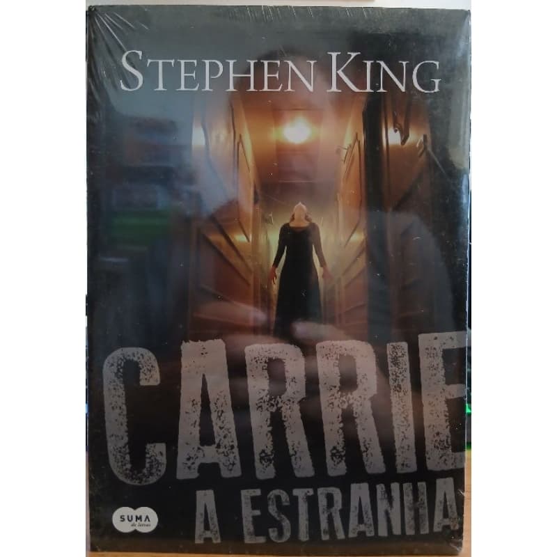 Livro Carrie a estranha (lacrado) - Stephen King. Edição rara da suma editora.