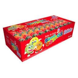 BALA GOMA TUBO SIMONETTO 30UN FRUTAS