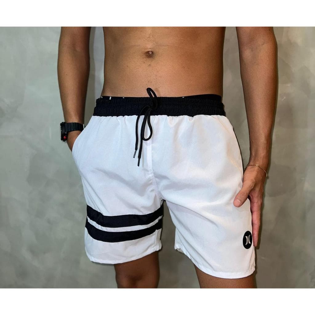 Short Poze Praia Academia Treinos Barato Secagem Rápida Elastano Tactel Confortável bermuda Verão tecido leve