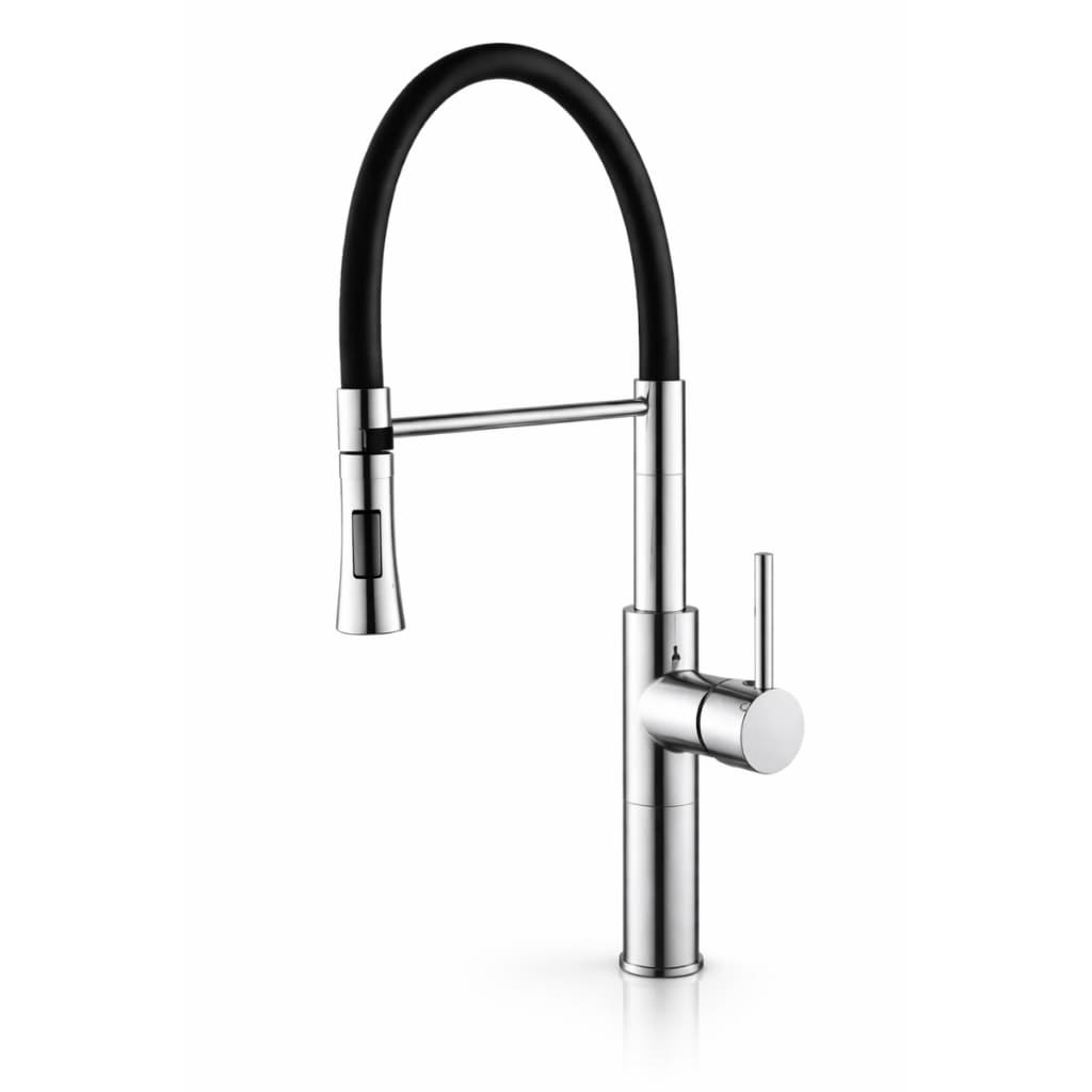 Torneira Monocomando Gourmet Linha Color Preta 2 Jatos