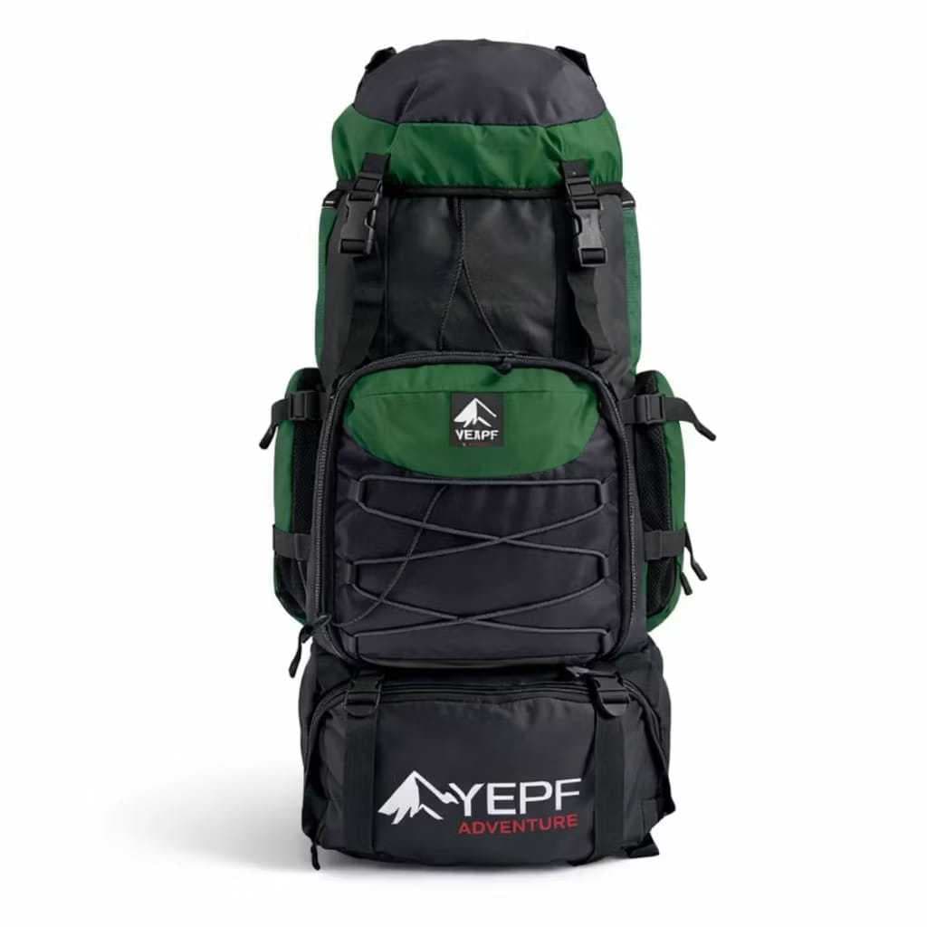 MOCHILA TRILHA 120 LITROS CAMPING IMPERMEÁVEL YEPP MC3023# UNISSEX