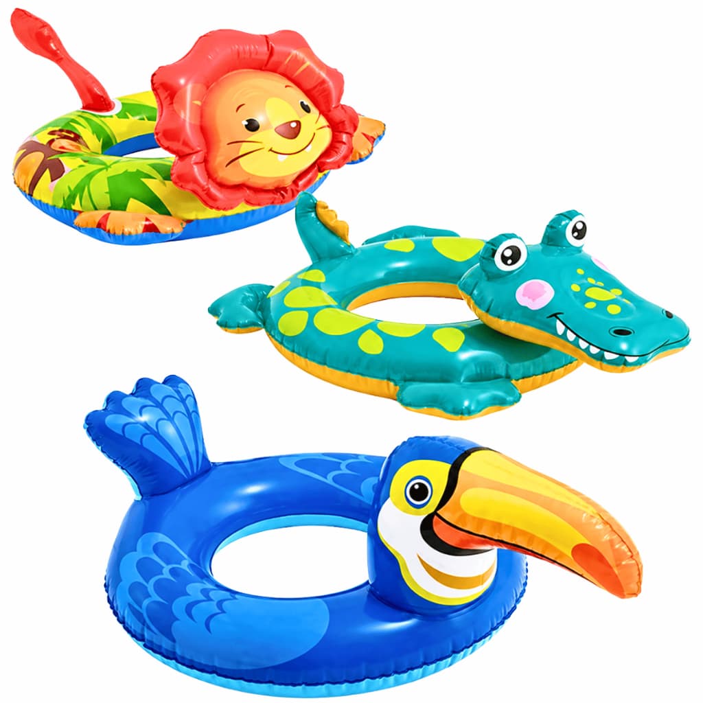Bóia Infantil Inflável Intex Zoo Grande Piscina Praia Crianças Acima De 3 Anos Original