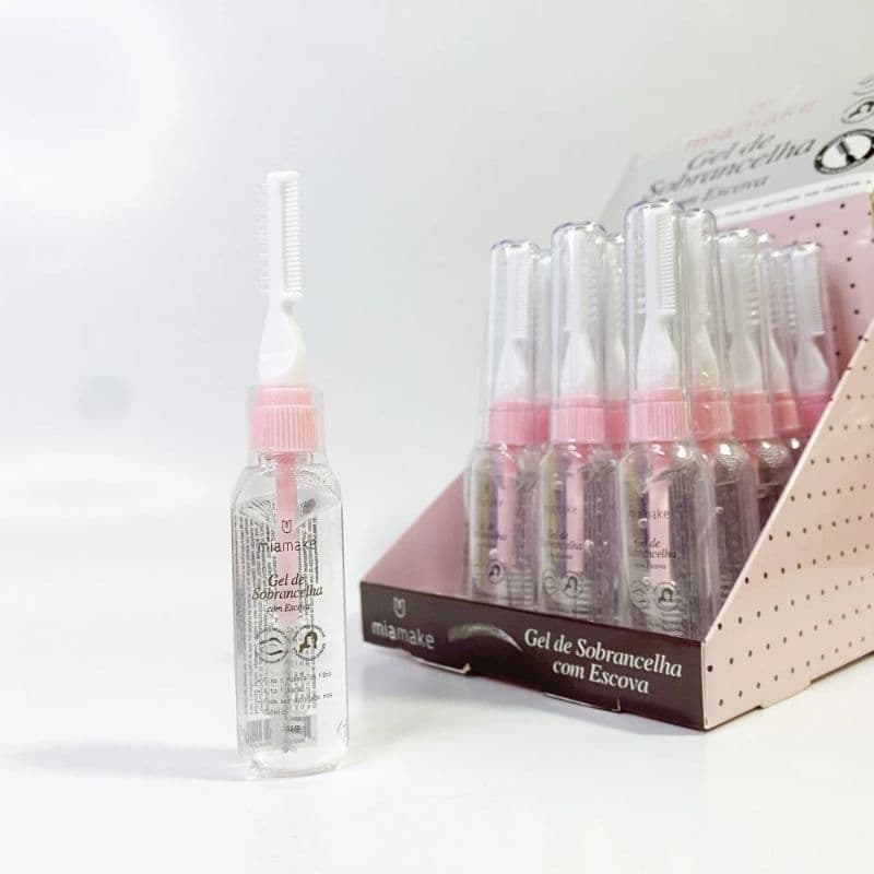 Gel de Sobrancelhas com Escova – Fixação Perfeita e Natural