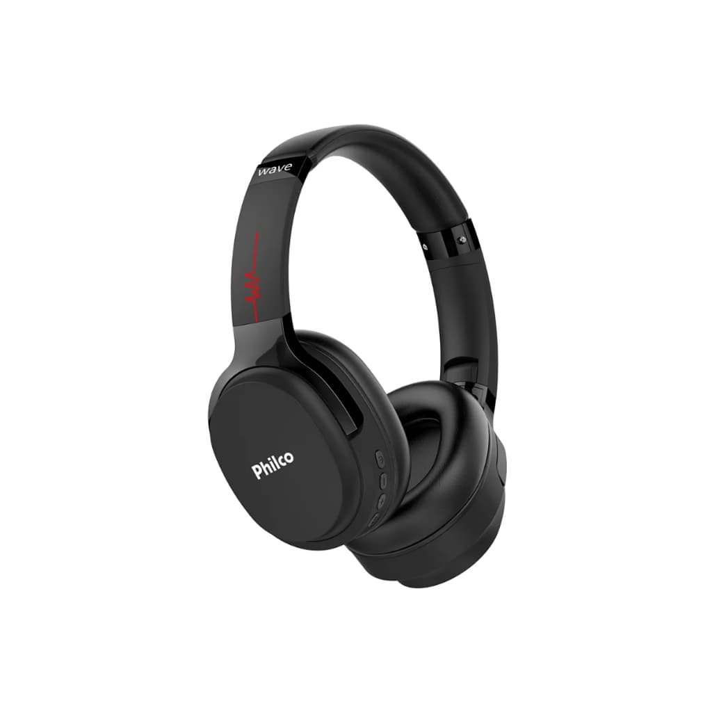 Headphone Bluetooth Pfo01btp Wave Cor Preto Philco
