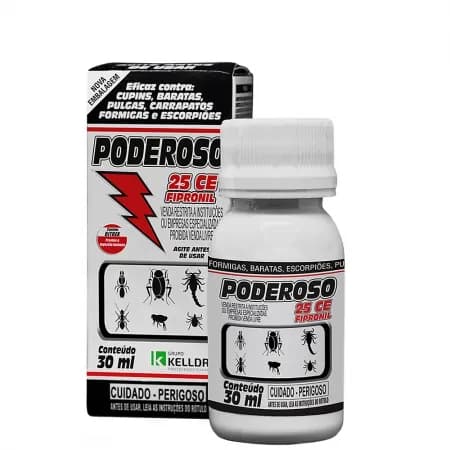 KIT 2 UN - Poderoso 30ml Kelldrin Contra Formiga Escorpião Barata aranha pulga carrapato Cupim concentrado