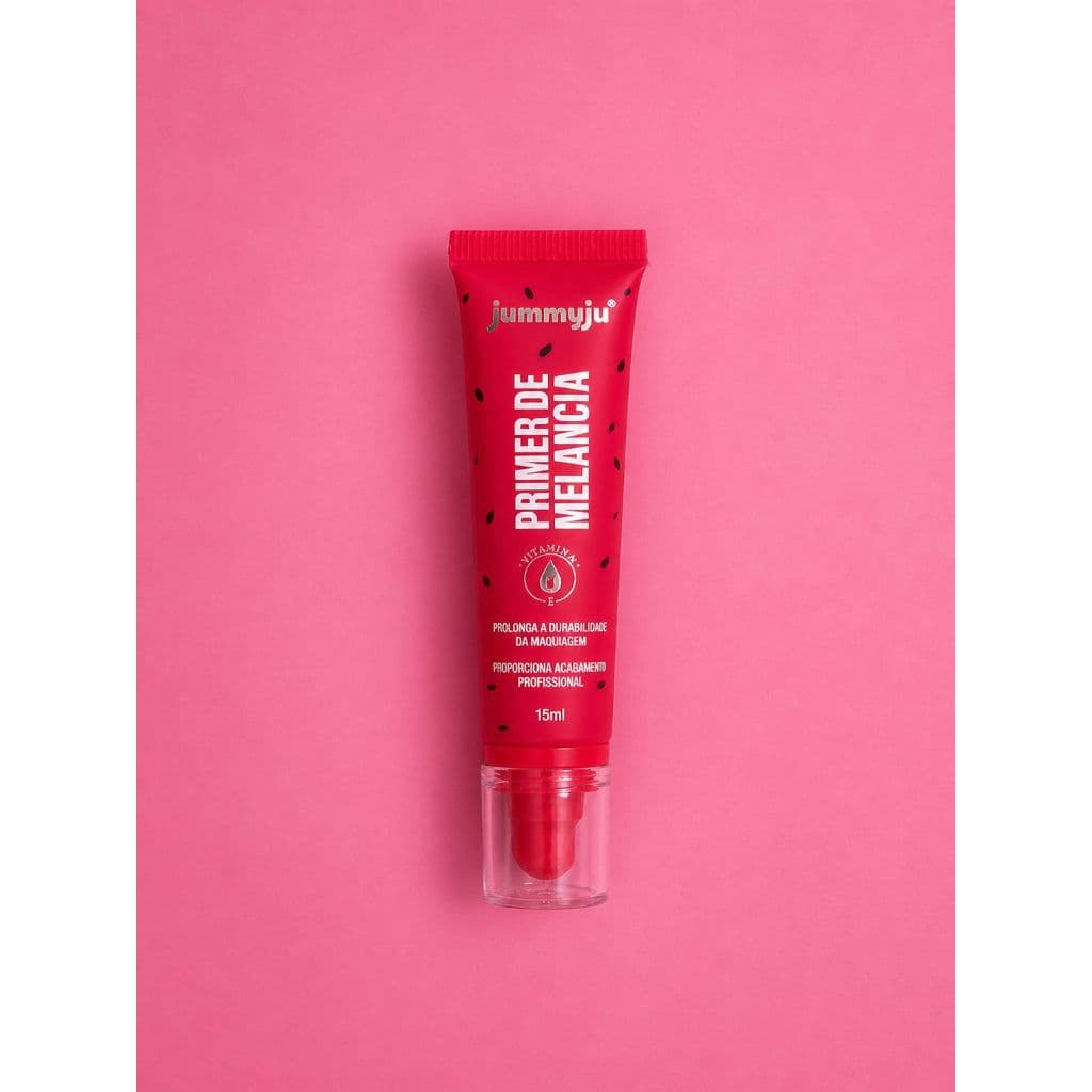 Primer Facial Melancia Jummyju 15ml | Hidratação, Fixação, Efeito Liso