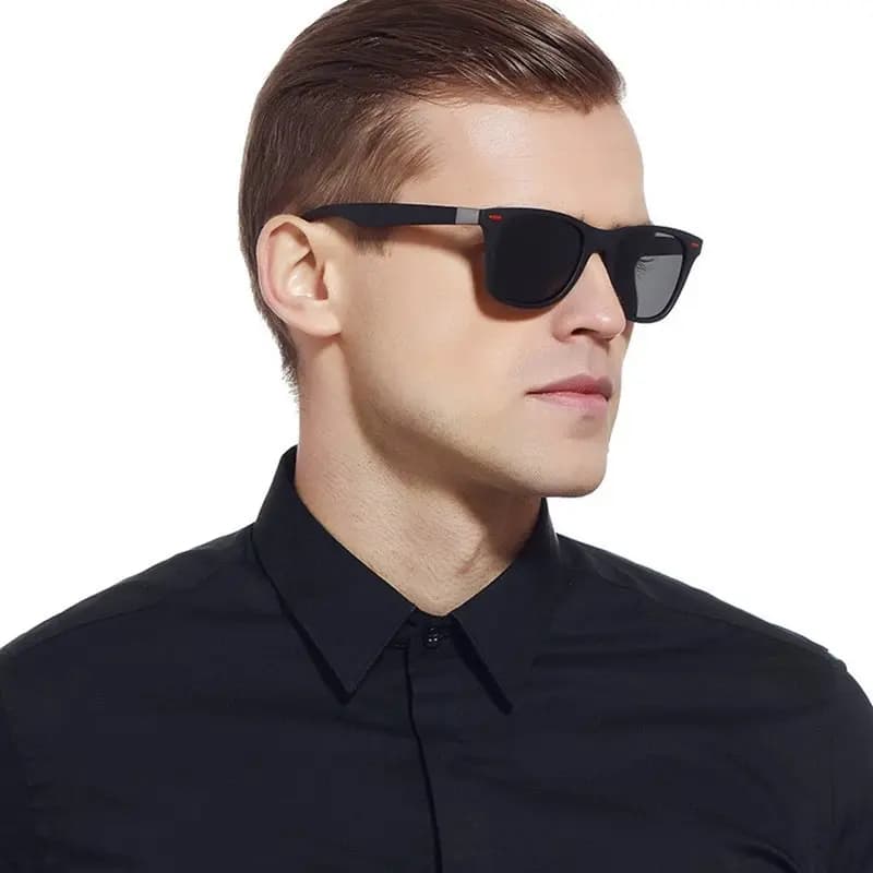 Óculos De Sol Polarizado Hd Uv400 Masculino Feminino Leve Confortável Premium