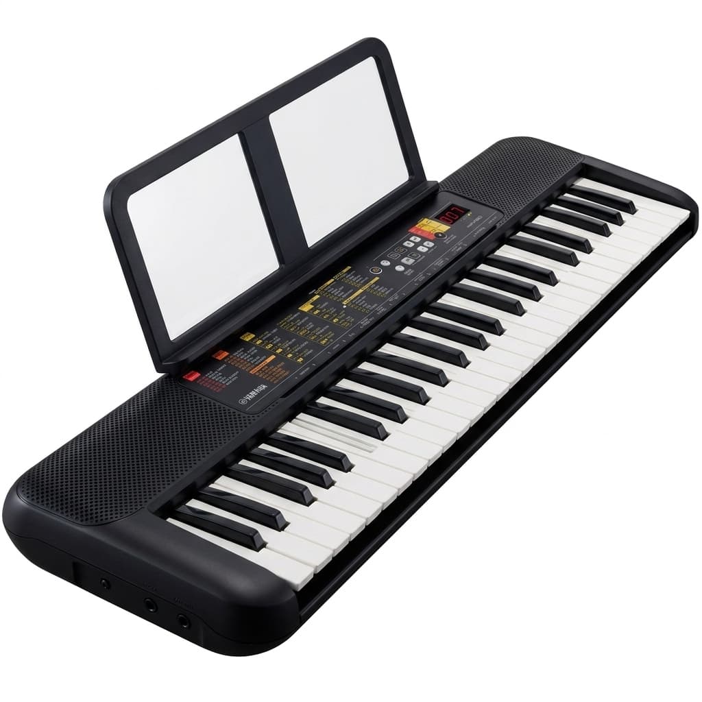 TECLADO MUSICAL ARRANJADOR YAMAHA PSR SERIES PSR-F52 61 TECLAS 136 SONS 158 RITMOS  BIVOLT