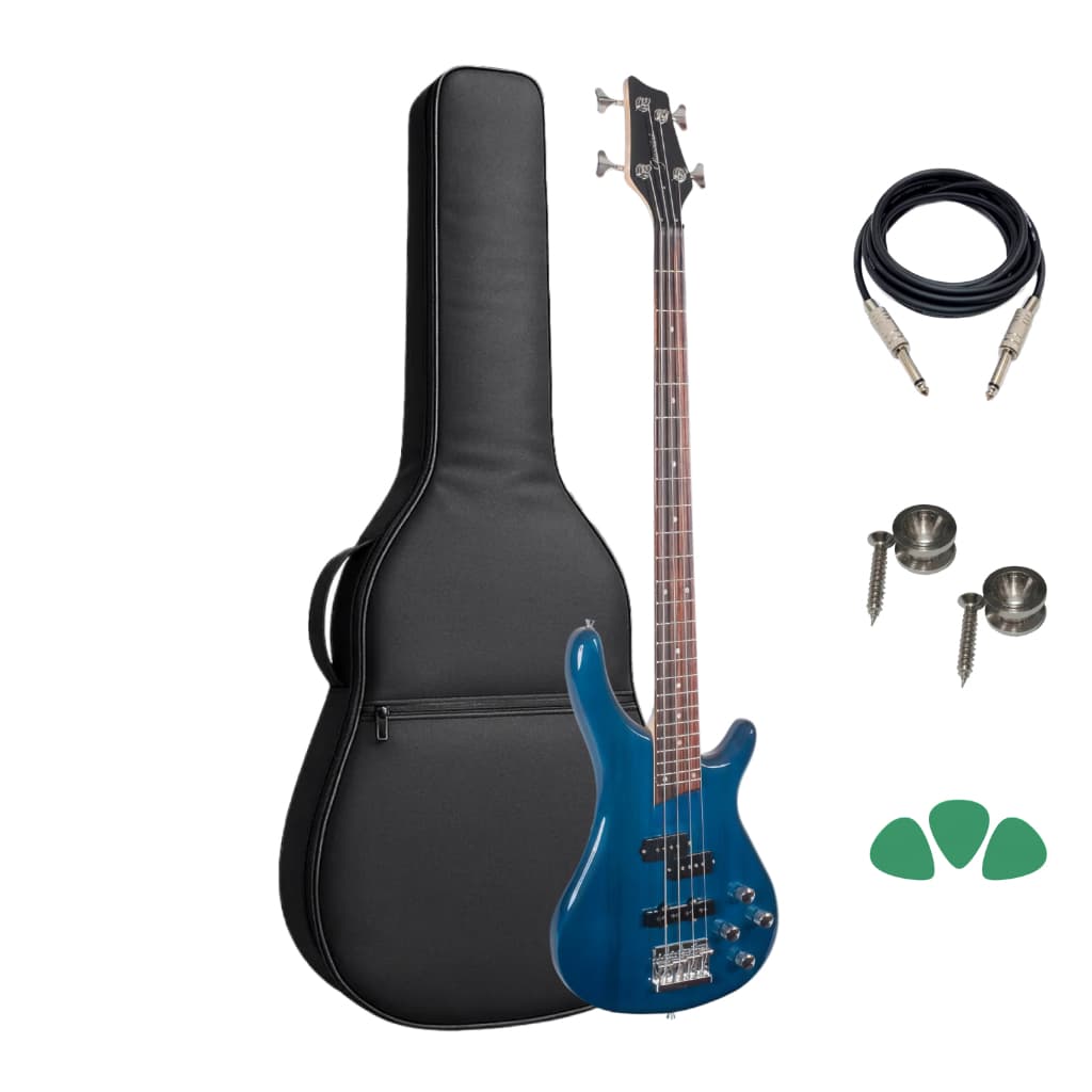 Contra-baixo 4 Cordas Giannini Gb-200a Blue Capa