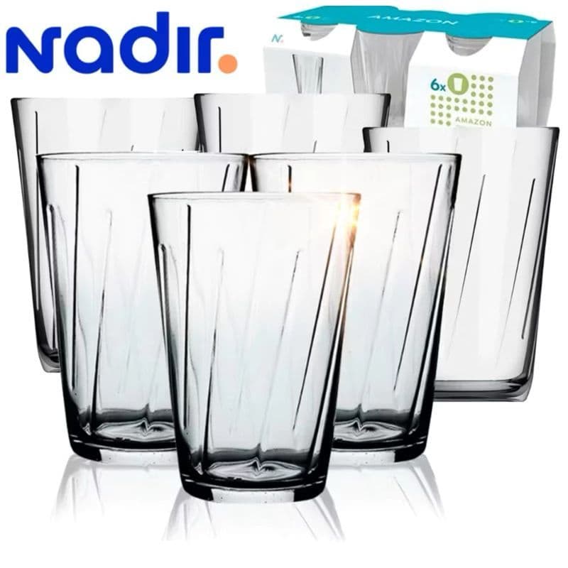 Conjunto De Copos Amazon 190ml c/ 6 Peças Nadir Figueiredo