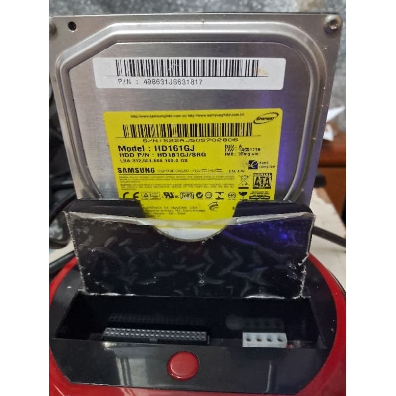 Hd Samsung 160 gb Sata