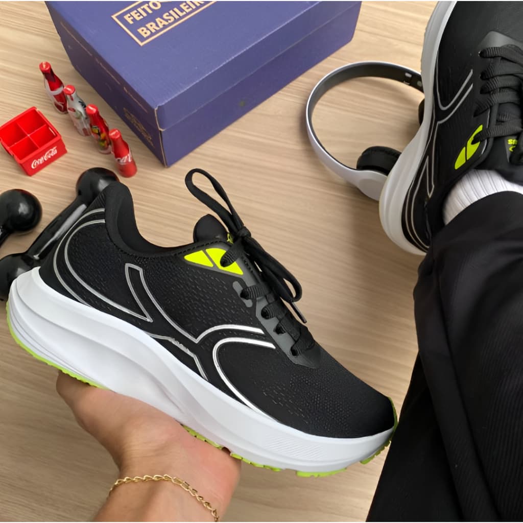 Tênis Esportivo Masculino Feminino OL Corre MAX Academia Dia a Dia Lindas Cores Macio Leve Confortável Envio Imediato !