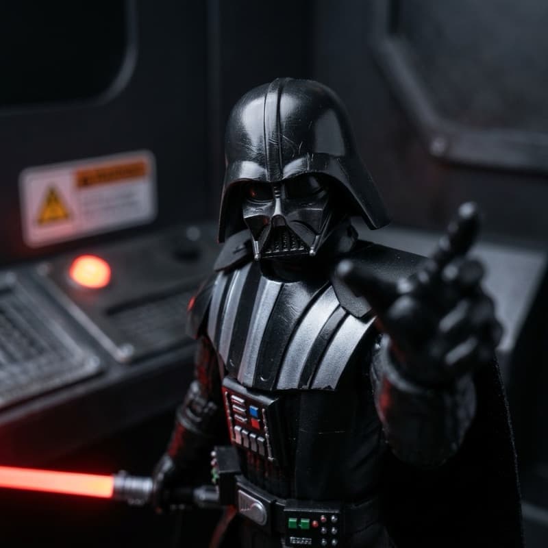 Boneco Dummy 13 Darth Vader Articulado Action Figure Colecionável Geek