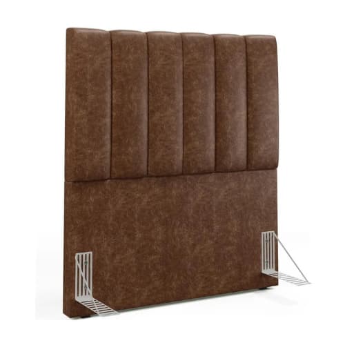 Cabeceira Para Cama Box Solteiro 90m Daila Courino Marrom