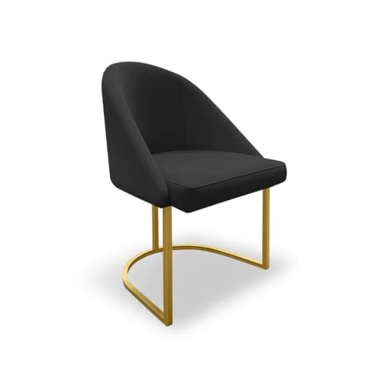 Cadeira Lua Base de Ferro Escritorio/Mesa de Jantar/Recepção