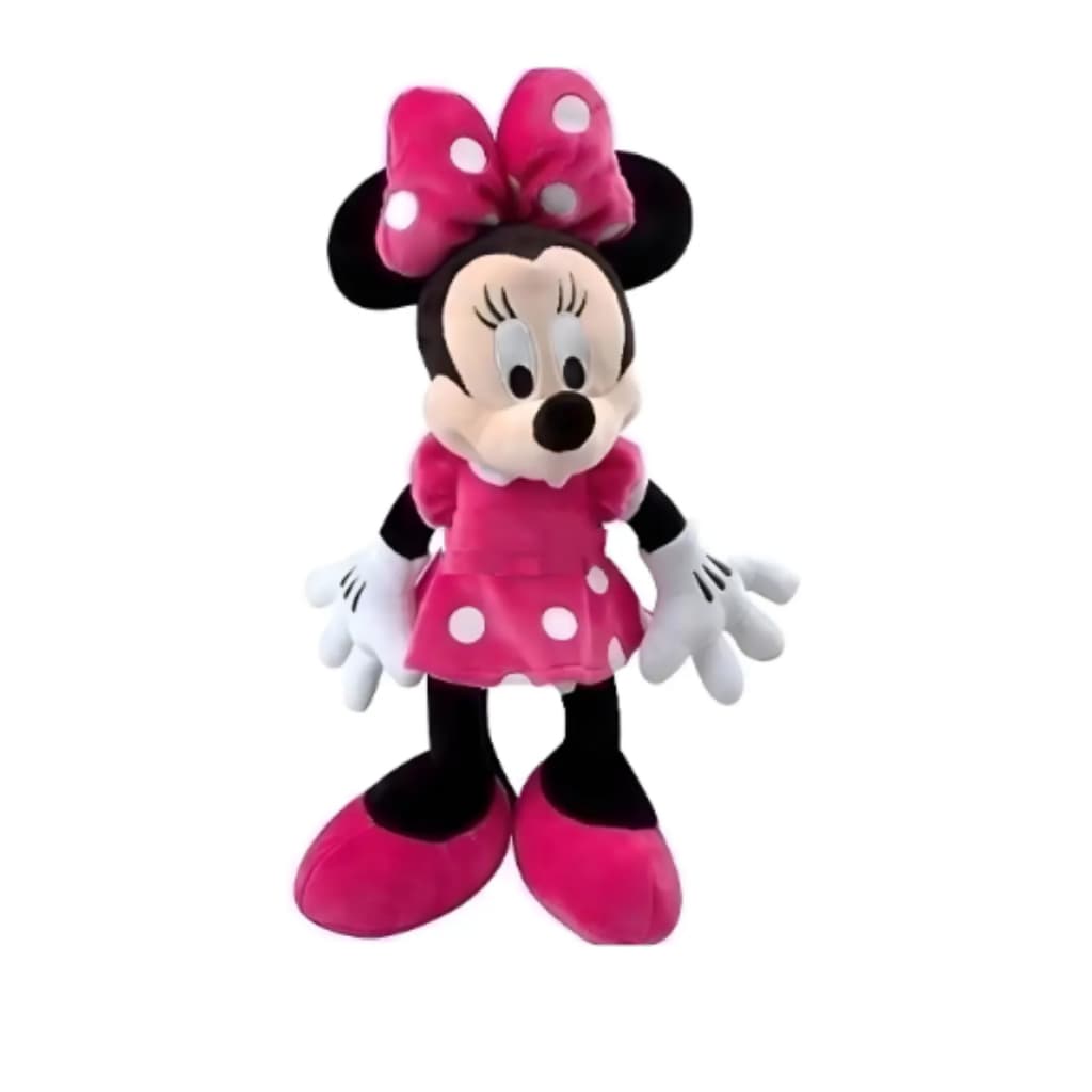 Pelúcia Minnie Rosa 40cm Grande Macia E Fofinha Antialérgica