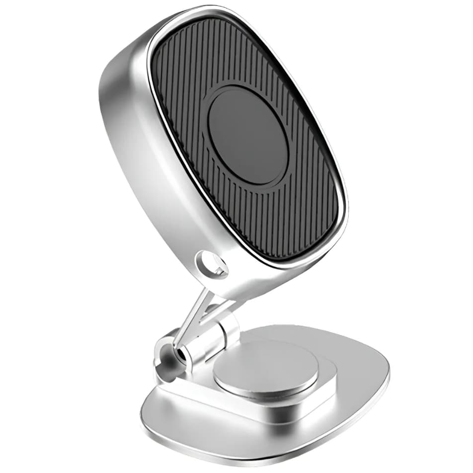 Suporte Veicular Magnético em Alumínio para Celular – Eletromex EL-1925