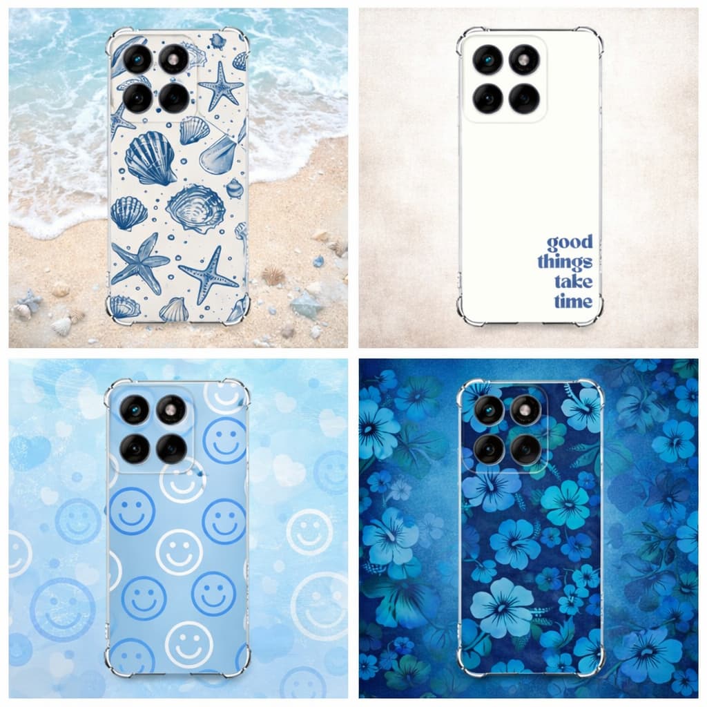 CAPA CAPINHA HEX TPU COMPATÍVEL COM SAMSUNG A07, A17 , A37 E A57 TPU DESENHOS BLUE VARIADAS