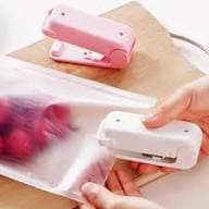 Mini Seladora Portátil para  Embalagens Plásticas com Super Vedaçao