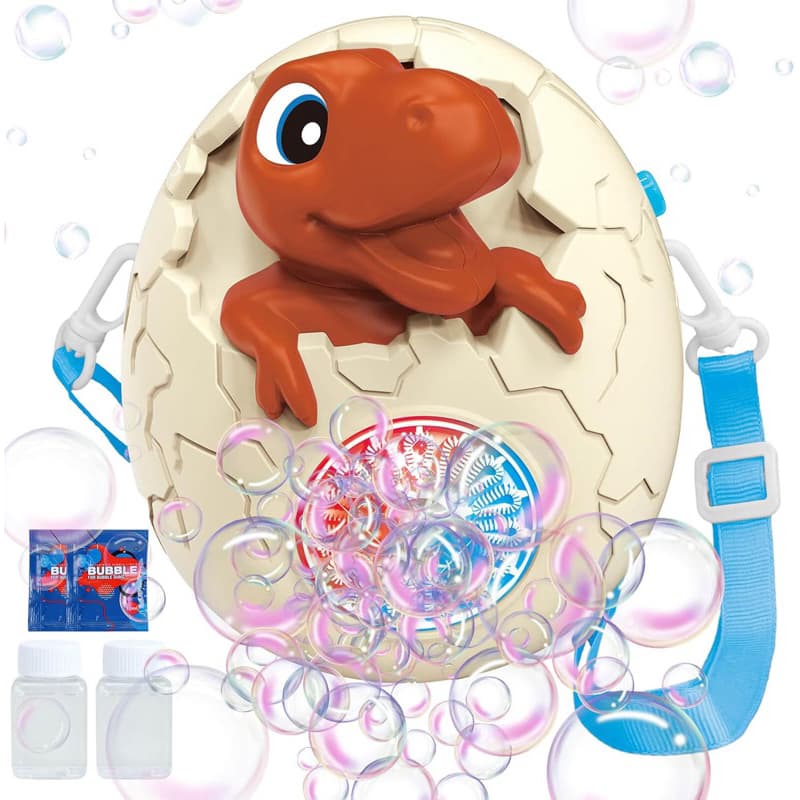 Brinquedo de Bolinha de Sabão em formato de Ovo de Dinossauro